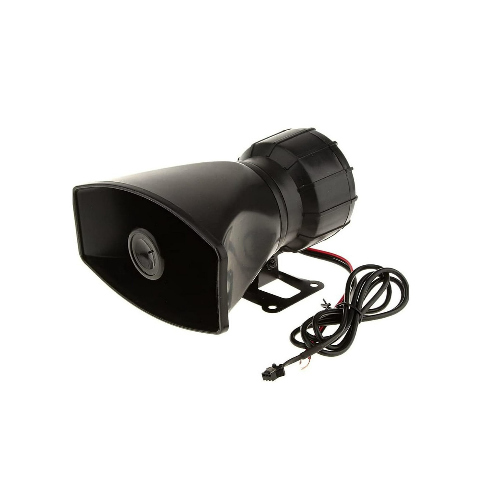 Mundo Accesorios - Bocina Auto Sirena 100w Policial Guardia Megafono 5 Tonos