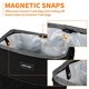 thumbnail image 3 of Bote de basura para coche HOTOR, 11,4 litros, capacidad ultra grande, negro, 3 of 8