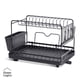 thumbnail image 1 of Secador De Platos 2 Niveles Acero Minimalista Home Logics, 1 of 5