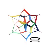 Magideal - Cometa Hexagonal Para Actividades Familiares, Juguete Fácil De Volar, Colores Brillantes, Ideal Para Viajes, Principiantes, Niños Y Niñas, Deportes De