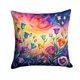 thumbnail image 1 of Almohada Decorativa Colorful Lisianthus, 1 of 6