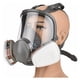 thumbnail image 4 of Respirador reutilizable de cobertura total 16 en 1 para vapores orgánicos, ideal para pintar, pulir, soldar y otros trabajos de protección. Máscara de gas + cartucho de filtro., 4 of 5