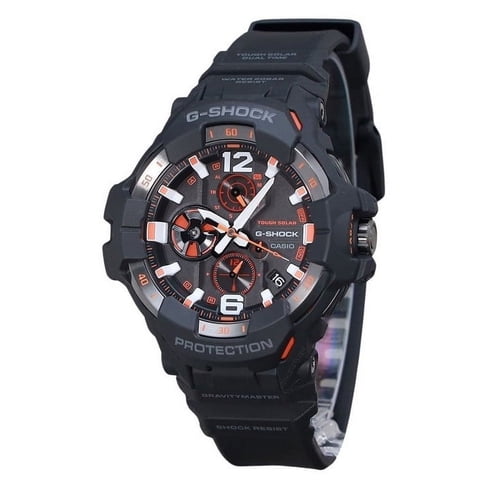 Casio - Reloj Análogo Tough Solar Para Hombre G-Shock Master Of G-Air Gravitymaster Smartphone Link Gr-B300-1A4 200M