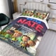 thumbnail image 3 of Gran Aventura de Nate Conjunto de sábanas temático, trío de piezas, cómodo y amigable con la piel, diseño único, regalo de decoración para el hogar para familiares, amigos y fans, 90 cm * 190 cm, 3 of 6