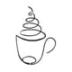 thumbnail image 5 of Decoración De Pared Con Forma De Taza De Café, Letrero De Metal Moderno Para Ventana De Casa De Campo, 14,2 X 20,3 Cm, 5 of 5
