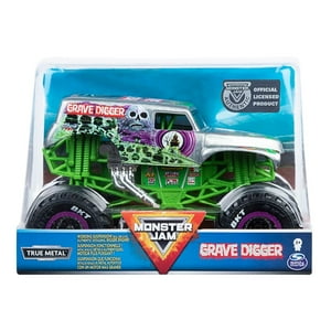 Vehículo A Escala Monster Jam Spin Master 1:24 Grave Digger C2