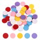 thumbnail image 1 of 100 Piezas de Círculos de Fieltro Adhesivo, Almohadillas de Fieltro No Tejido Redondas de 1/2", Rojo, Rosa, Amarillo, Azul Cielo, Púrpura, 1 of 6