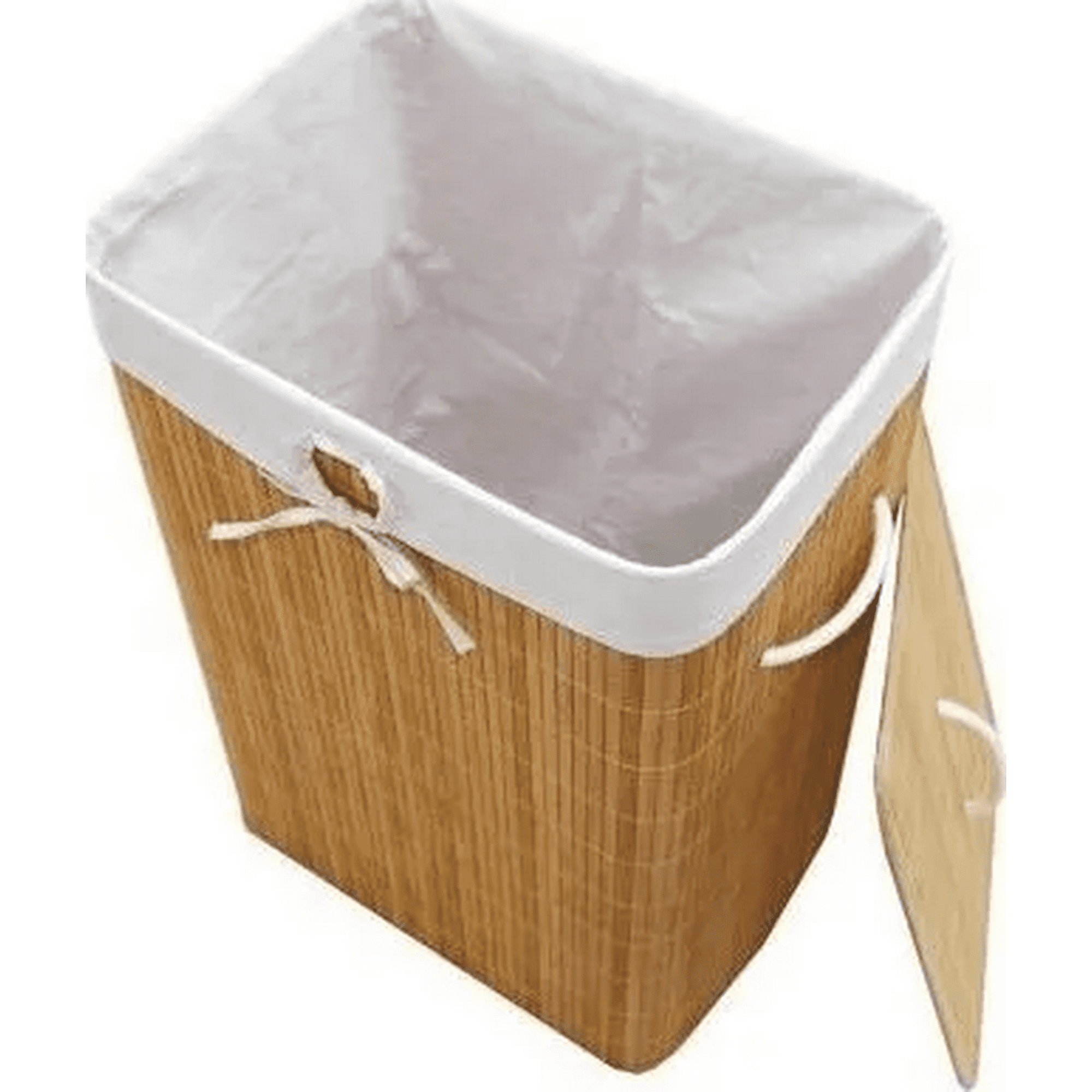 Genérico - Cesto Ropa Rectangular Bambú Natural