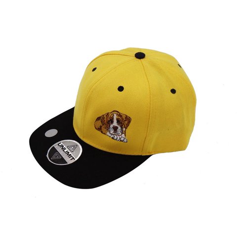 Righel - Jockey Amarillo Con Bordado Bulldog
