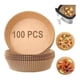 thumbnail image 1 of X3 Pack De 100 Forros Desechables Antiadherente Freidora 100 Pcs Air Fryer, 1 of 12