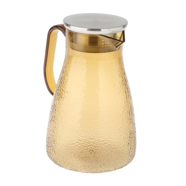 Botella De Agua Fría Jarra De Bebida Fácil De Limpiar De 50 Oz Para Bebidas Frías O Calientes Amarillo