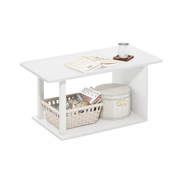 Mesita Furinno Basic Home Living blanco/blanco