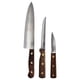 thumbnail image 1 of Juego de cuchillos Chicago Cutlery 3 piezas de nogal, 1 of 6