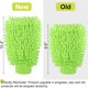 thumbnail image 3 of 3 Pack Chenille Microfiber Car Wash Mitt, 7 x 9.6, Green, 3 of 3