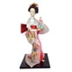 thumbnail image 1 of Decoración De Estante De Mu?ecas De Kimono Artesanal De Geisha Japonesa De 12 Pulgadas, 1 of 5