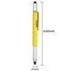 thumbnail image 2 of Bolígrafo Multi DUNBONG con Stylus y Destornillador 0,7 mm Amarillo, 2 of 9
