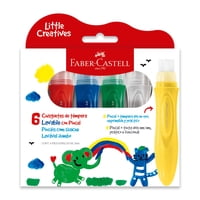 Faber Castell - Chisguetes Témpera Little Creatives Faber-Castell X6 Colores