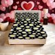 thumbnail image 1 of Daisy Pattern Printed Bed Fitted Sheet Which Is Both Fashionable And Warm And Romantic Available in All Seasons! Ideal Family Friends Holiday Party Gifts 1 Fitt, 1 of 1