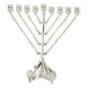 thumbnail image 2 of Candelabro Menorá De Aleación De Zinc De 9 Brazos Para Decoración Navide?a. Resistente, 26,4 X 23,9 Cm., 2 of 5