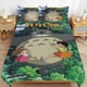 thumbnail image 1 of x77 My Neighbor Totoro Bed Duvet Cover Microfiber Bedding Sets 3D Printed Lightweight 3 Piece Comforter Sets, 1 Duvet Cover And 2 Pillow Shams for Kids Boys Girls 79"x90" jn77, 1 of 5