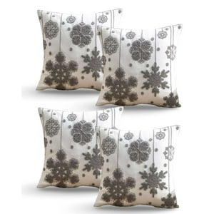 Genérico - Pack De 4 Fundas De Cojin Para Navidad K20