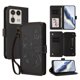thumbnail image 1 of Funda Cartera Mariposa para [Motorola Edge 50 Ultra 5G] con Soporte y Cremallera Negro, 1 of 6