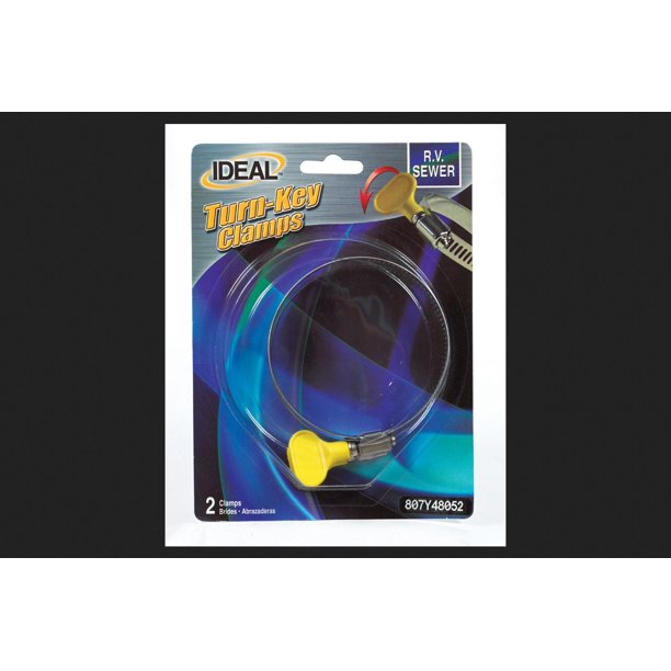 Abrazadera de manguera Tridon Ideal, de acero inoxidable, 2,5 a 3,5 pulgadas, llave en mano