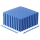 thumbnail image 1 of Alfombra de entrenamiento tipo puzzle CAP Barbell 61 × 61 cm × 1,3 cm, paquete de 4, azul, 1 of 7