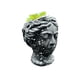 thumbnail image 1 of Macetero De Ceramica Planta Artificial Moderno Rostro Griego, 1 of 2