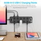 thumbnail image 3 of Cable Power Strip Solidock de 20 salidas, 6 puertos USB, 4,5 m, 3 of 9