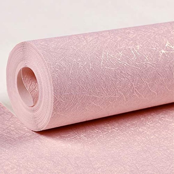 Papel tapiz Cohoo Home rosa seda 40 x 300 cm autoadhesivo