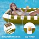 thumbnail image 3 of Tumbona inflable para piscina iPlay iLearn Pool Wave, 80 x 66 cm, color verde, 3 of 8