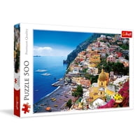 Rompecabezas Trefl Costa De Amalfi, 500 Piezas, Para Mayores De 14 Años