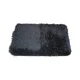 thumbnail image 1 of Alfombra Bajada de Cama peluda Shaggy 50X80cm Negro, 1 of 3
