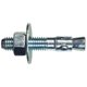 thumbnail image 1 of Wedge Anchor Hillman, acero zincado, 3/8 pulgadas x 7 cm, 25 unidades, 1 of 1