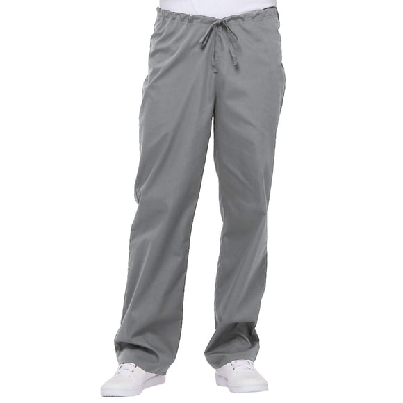Pantalón Scrub Dickies EDS Signature, unisex, gris, para hombres pequeños y altos