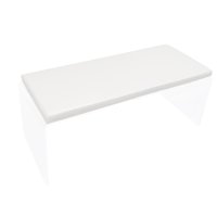 Magideal - Cojín Para Reposabrazos De Uñas De Cuero Pu, Soporte Profesional Antideslizante, Reposabrazos Para Mesa De Uñas, Reposabrazos Para Uso De Uñas Diy , Blanco