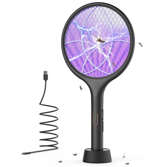 Mata Moscas Eléctrico YISSVIC 4000V Modo Dual Recargable por USB