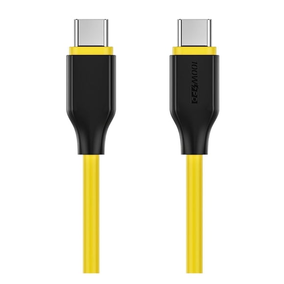 Cable USB-C Deity C24 100W Amarillo de Grado Profesional