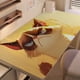 thumbnail image 1 of Gato Gruñón alfombrilla de escritorio/mesa extra-grande con base antideslizante de cuero y diseño temático; versátil para escritorios de ordenador, mesas de comedor, etc.40*60cm, 1 of 6