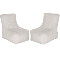 Bodevir - Set Pouf Tatto 1C Felpa Crudo