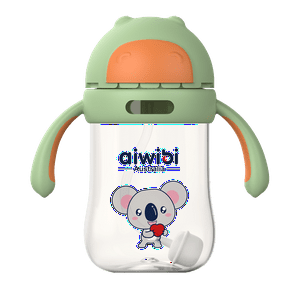 Aiwibi - Botella De Agua Para Bebés 300 Ml Verde