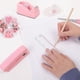 thumbnail image 3 of Set Organizador Escritorio Gorsbark 10 Piezas Rotativo 360° Rosa, 3 of 3