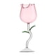 thumbnail image 1 of Vasos Transparentes De 280 Ml Para Inauguración De La Casa, Bodas, Cumpleaños, Celebraciones, Color Rosa, 1 of 5