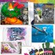 thumbnail image 5 of Pintura acrílica para aerógrafo SAGUDIO 24 colores 30 ml impermeable, 5 of 7