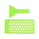 thumbnail image 1 of Kits De Elaboración De Bálsamo Labial Bandeja De Contenedor De Herramientas De 50 Orificios Para Lápices Labiales DIY Home Green, 1 of 5