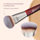thumbnail image 4 of Brocha para base de maquillaje BK BEAUTY 115 MEDIUM CONTOURED para líquidos, 4 of 5