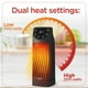 thumbnail image 2 of Calentador portátil BLACK+DECKER oscilante de 1500 W con mando a distancia, 2 of 3
