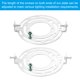 thumbnail image 5 of Uxcell 115mm (4.53") Kit de Montaje de Lámpara Universal, 2 juegos de Placa de Barra Transversal para Luz Cercana al Techo, 5 of 7