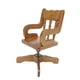 thumbnail image 5 of Silla De Escritorio Giratoria Para Casa De Muñecas A Escala 1:12, Decoración Del Hogar De Estilo Europeo De Madera, 5 of 5